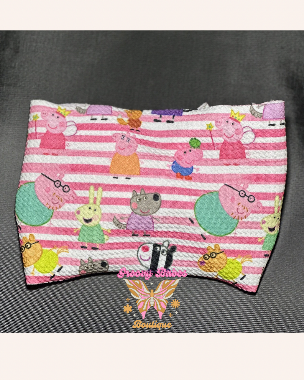 Pink Pig Headwrap