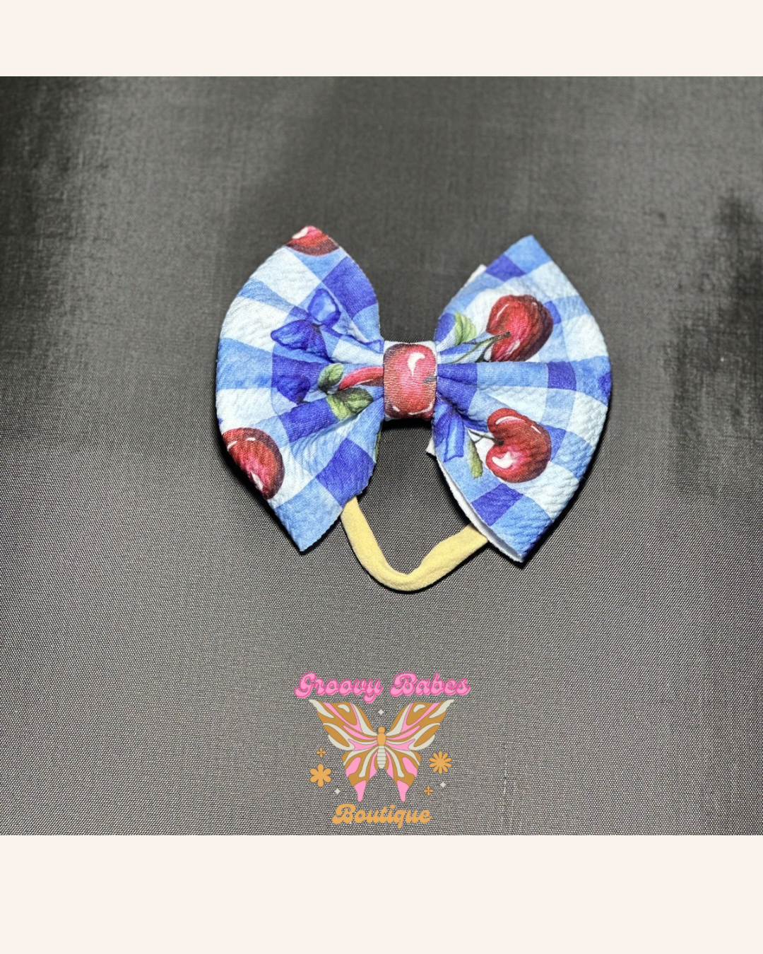 Bows&Cherries 5 inch Bow